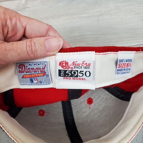 Vintage Boston Red Sox deadstock wool baseball cap - Picture 7 of 11